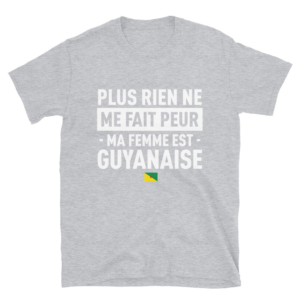 T-shirt Guyanaise bleu marine dos - Plus rien ne me fait peur