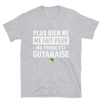 Thumbnail for T-shirt Guyanaise bleu marine dos - Plus rien ne me fait peur