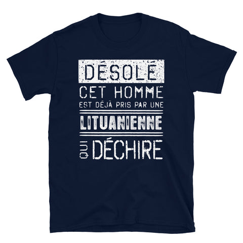 Lituanienne-desole T-shirt Standard - Ici & Là - T-shirts & Souvenirs de chez toi