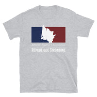 Thumbnail for T-shirt République Girondine gris sportif - Liberté, Égalité Chocolatine