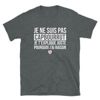 Thumbnail for T-shirt Gers noir dos - Je ne suis pas Capbourrut