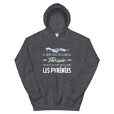 Thérapie Pyrénées - Sweatshirt à capuche - Ici & Là - T-shirts & Souvenirs de chez toi