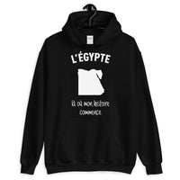 Thumbnail for Sweatshirt Égypte noir - L'histoire commence ici