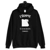 Sweatshirt Égypte noir - L'histoire commence ici