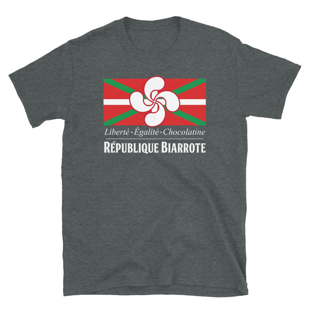 T-shirt Biarritz noir - Fierté locale et confort