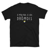 T-shirt Drôme noir - Je m'en fous je suis Drômois