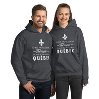 Thumbnail for Je n'ai pas besoin de thérapie j'ai juste besoin d'aller au Québec, Canada - Sweatshirt à capuche - Ici & Là - T-shirts & Souvenirs de chez toi