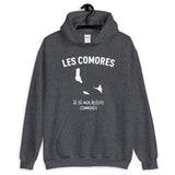 Comores là où mon histoire commence - Sweatshirt à capuche - Ici & Là - T-shirts & Souvenirs de chez toi