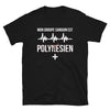 T-shirt Polynésien noir - Groupe sanguin humoristique