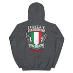 Italien Par la Grâce de Dieu - Sweatshirt à capuche IMPRESSION DOS - Ici & Là - T-shirts & Souvenirs de chez toi
