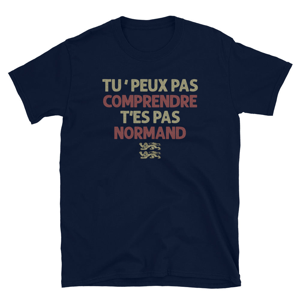 T-shirt Normand gris foncé - Tu ne peux pas comprendre