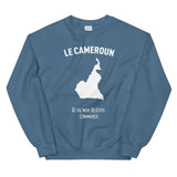 Cameroun là où mon histoire commance - Sweat Unisexe à Col Rond - Ici & Là - T-shirts & Souvenirs de chez toi