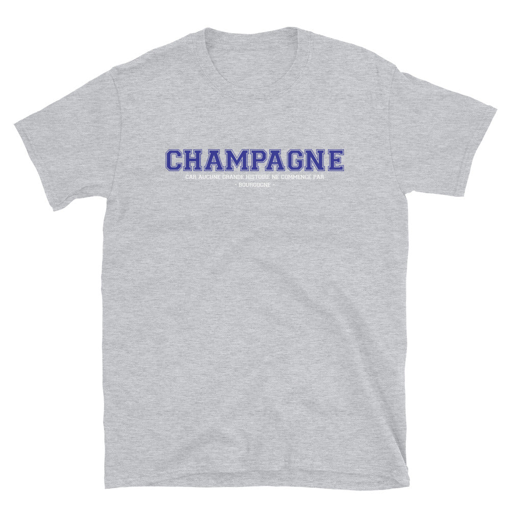 Champagne histoire - T-shirt standard - Ici & Là - T-shirts & Souvenirs de chez toi