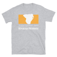 Thumbnail for T-shirt Béarn gris sport - Fierté locale et confort au quotidien