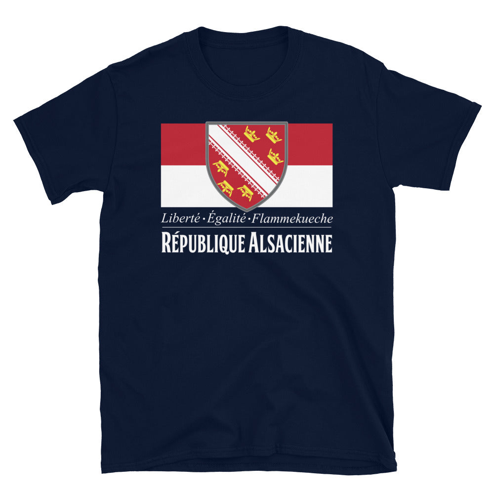 T-shirt Alsace navy - République Alsacienne