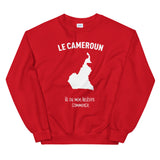 Cameroun là où mon histoire commance - Sweat Unisexe à Col Rond - Ici & Là - T-shirts & Souvenirs de chez toi