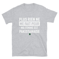Thumbnail for T-shirt Pakistan bleu marine dos - Plus rien ne me fait peur ma femme est.