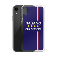 Thumbnail for Italiano per sempre - Italie - drapeau Coque pour iPhone - Ici & Là - T-shirts & Souvenirs de chez toi
