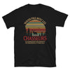 T-shirt chasseurs noir - Niaise pas avec les chasseurs