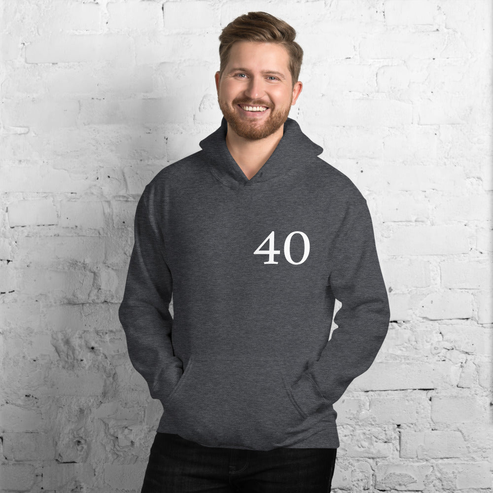 Landais un jour, Landais toujours 40 - Sweatshirt à capuche - Ici & Là - T-shirts & Souvenirs de chez toi