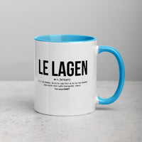 Thumbnail for Définition drôle du Lagen pour le café des Breton le matin  - Mug Tasse Couleurs intérieures - Ici & Là - T-shirts & Souvenirs de chez toi