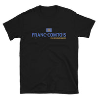 Thumbnail for T-shirt Franche-Comté noir - Franc-comtois pas B**rguignon