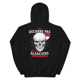 Ne déconne pas avec les Alsaciens, ils n'ont pas juste l'air fous - Sweatshirt à capuche - Ici & Là - T-shirts & Souvenirs de chez toi