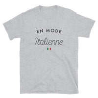 Thumbnail for En mode Italienne - T-shirt femme Boy friend-cut - Ici & Là - T-shirts & Souvenirs de chez toi