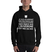 Thumbnail for Sweatshirt Auvergne gris sport - L'Auvergne est née en moi