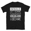 T-shirt Venezuela noir - Désolé ce mec est pris par une fille
