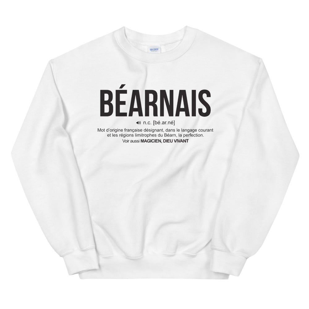 Béarnais définition drôle - Sweatshirt - Ici & Là - T-shirts & Souvenirs de chez toi