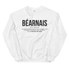 Sweatshirt Béarn gris sport - Définition drôle