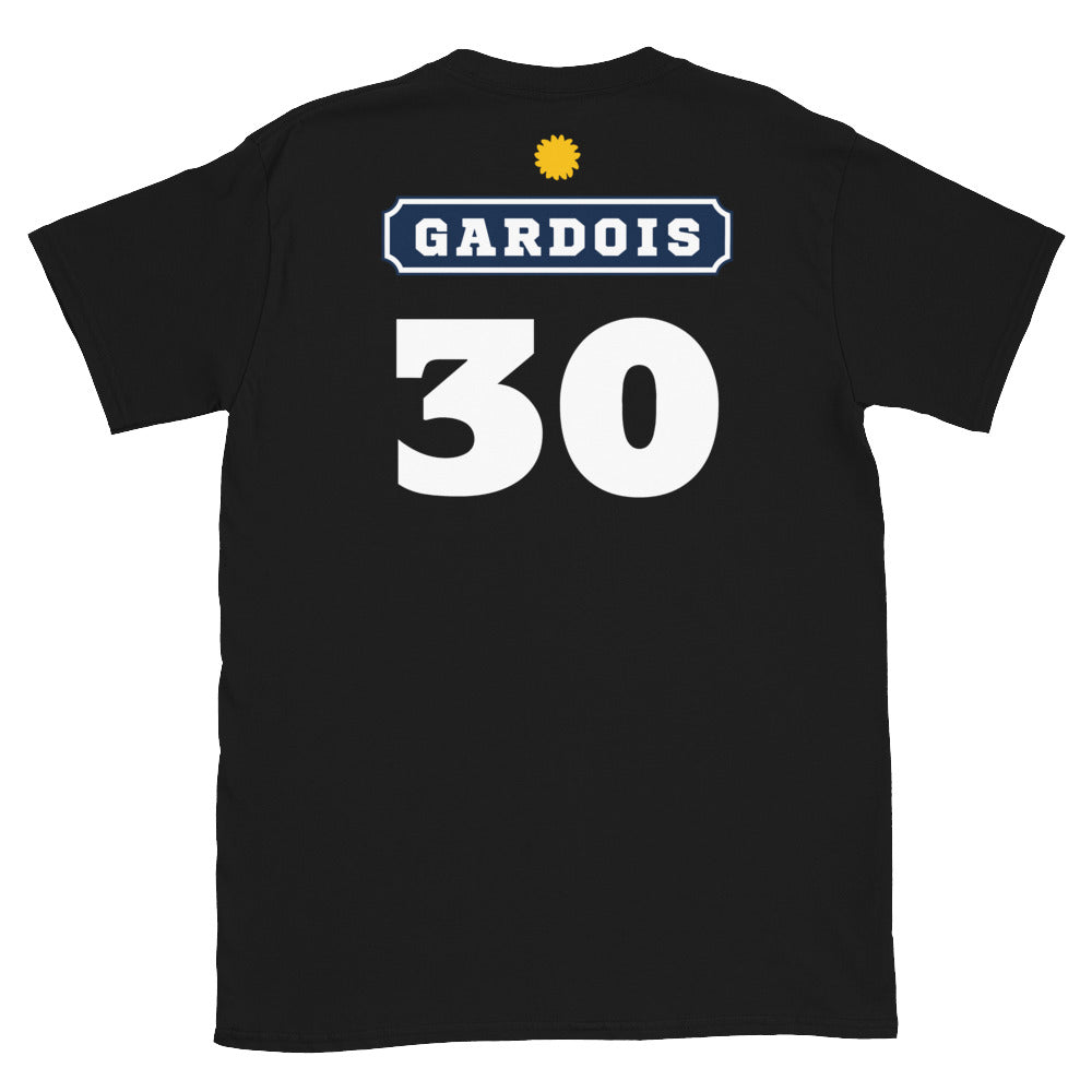 T-shirt Gardois 30 Pastis gris foncé chiné - texte humoristique local