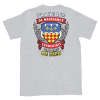 Thumbnail for T-shirt Charentais bleu marine dos - Français, Belge, Suisse, Canadien