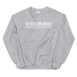 Bilingue bouguignon Bourgogne - Sweatshirt - Ici & Là - T-shirts & Souvenirs de chez toi