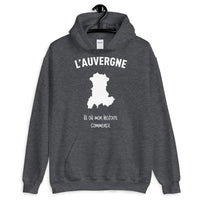 Thumbnail for Auvergne là où mon histoire commence - Sweatshirt à capuche - Ici & Là - T-shirts & Souvenirs de chez toi