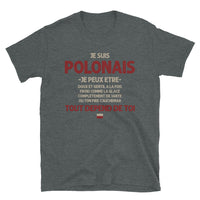Thumbnail for T-shirt Pologne noir - Polonais ça dépend de toi