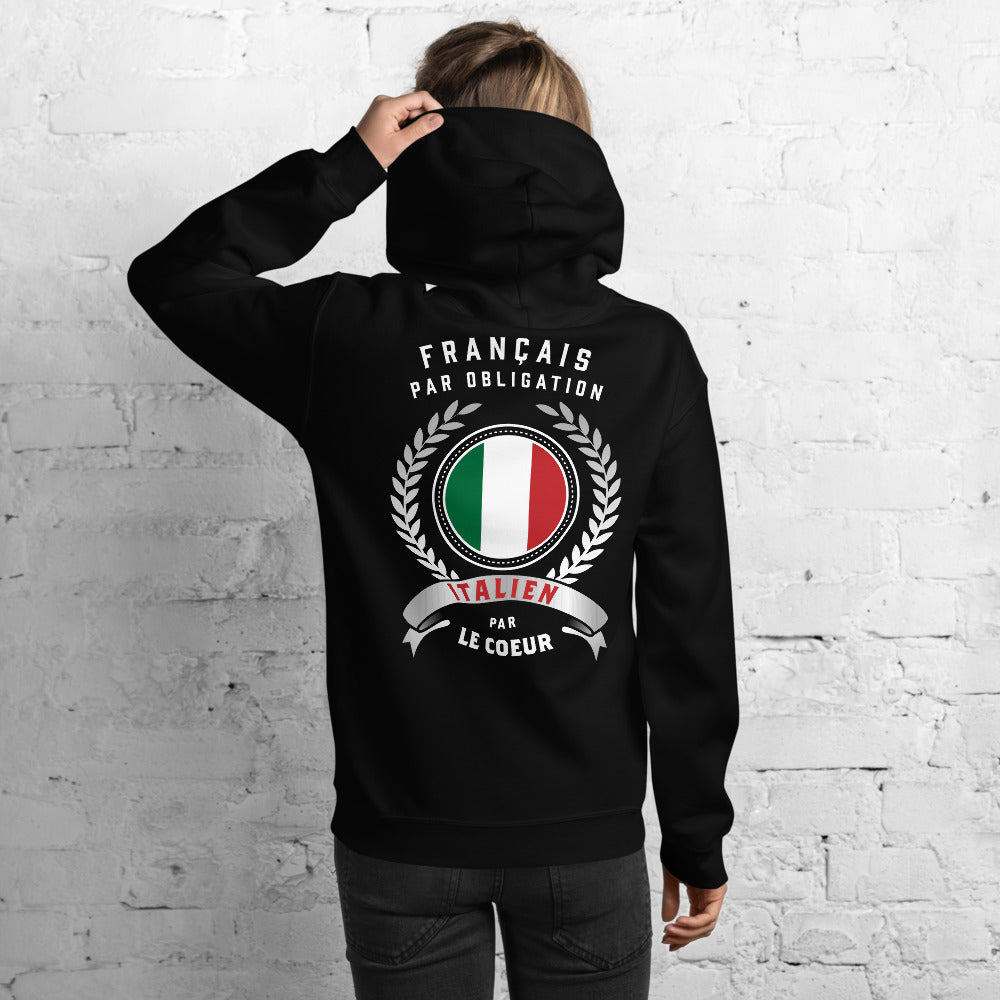 Sweatshirt Italie bleu marine - Amour et fierté à chaque port