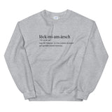 Definition lëck mi am arsch - Alsacien - Sweatshirt - Ici & Là - T-shirts & Souvenirs de chez toi
