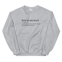 Thumbnail for Definition lëck mi am arsch - Alsacien - Sweatshirt - Ici & Là - T-shirts & Souvenirs de chez toi