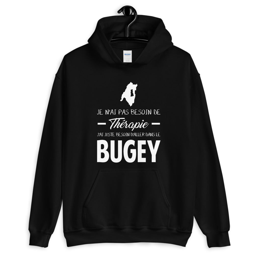 Bugey Thérapie - Sweatshirt à capuche - Ici & Là - T-shirts & Souvenirs de chez toi