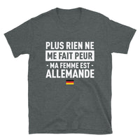 Thumbnail for T-shirt Allemagne bleu marine - Ne cherchez plus, ma femme est là