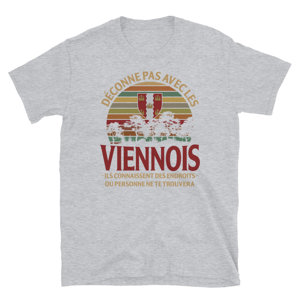 Viennois - Endroits - T-shirt Standard - Ici & Là - T-shirts & Souvenirs de chez toi