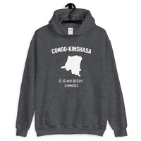 Thumbnail for Congo Kinshasa là où mon histoire commence - Sweatshirt à capuche - Ici & Là - T-shirts & Souvenirs de chez toi