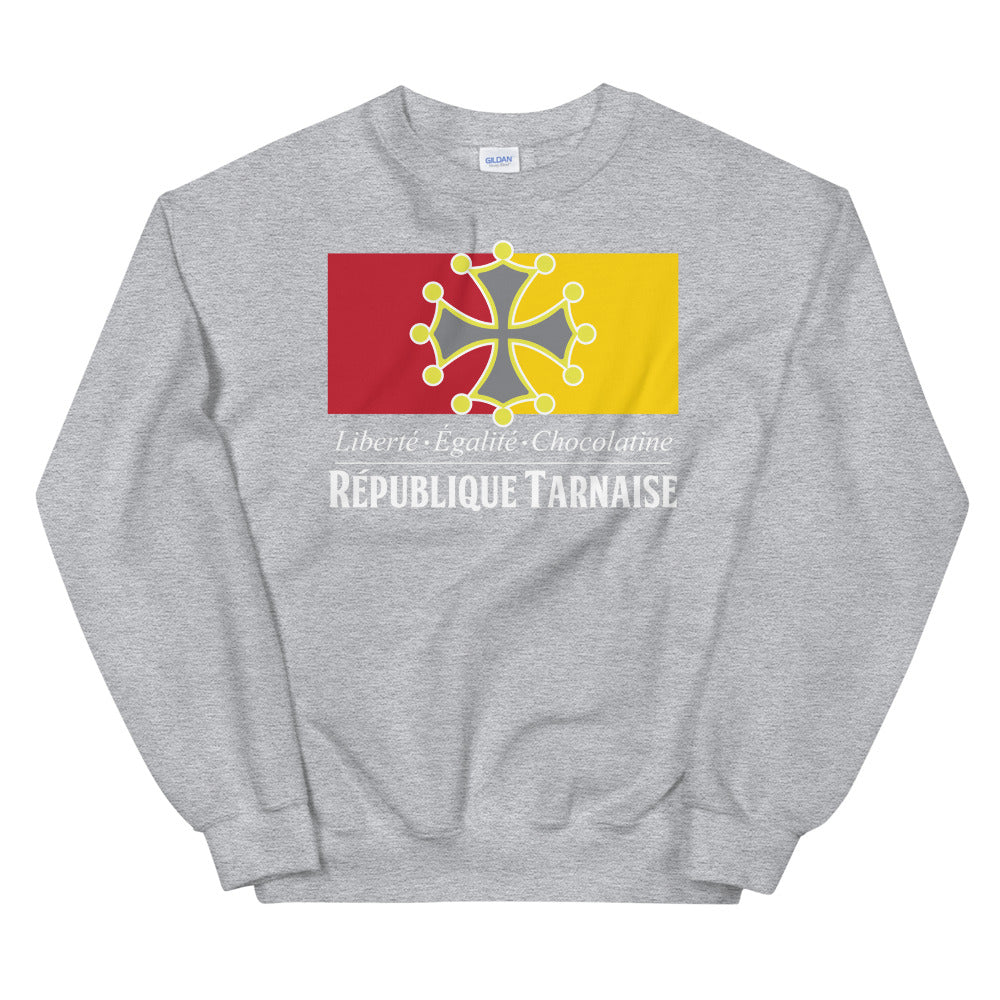 République Tarnaise - Sweatshirt - Ici & Là - T-shirts & Souvenirs de chez toi