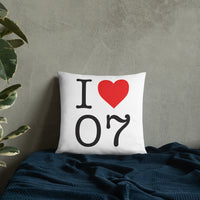 Thumbnail for Coussin décoratif Ardèche 07 - Style NY avec humour