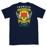Thumbnail for T-shirt Auvergne noir dos - Fierté locale et humour français