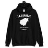 Sweatshirt Corrèze noir - La chaleur de mes origines