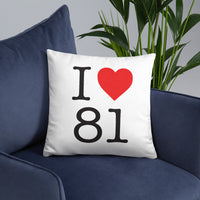 Thumbnail for Coussin Tarn NY style - Accent de fierté locale