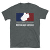 T-shirt Lotois noir - Liberté, Égalité, Chocolatine